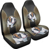 Cute Saint Bernard Dog Print Car Seat Covers- Free Shipping