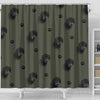 Curly-coated retriever Print Shower Curtain-Free Shipping