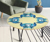 Cat Painting Print Circular Coffee Table