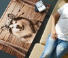 Alaskan Malamute Print Rectangular Coffee Table