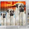 Anatolian Shepherd Print Shower Curtains-Free Shipping