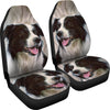 Border Collie Dog Print Car Seat Covers-Free Shipping