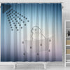 Cute Pug Dog Bath In Bathtub Print Shower Curtain-Free Shipping