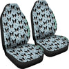 Boston Terrier Dog Pattern Print Car Seat Covers-Free Shipping