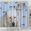Amazing Central Asian Shepherd Dog Print Shower Curtain-Free Shipping