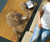 Bloodhound Print Rectangular Coffee Table