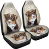 Miniature American Shepherd Print Car Seat Covers- Free Shipping