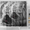 Lovely Bulldog Print Shower Curtains-Free Shipping