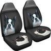 Cute Boston Terrier Print Car Seat Covers- Free Shipping
