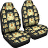 Cartoonized Bulldog Pattern Print Car Seat Covers-Free Shipping