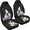 Boston Terrier Print Car Seat Covers- Free Shipping