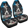 Border Collie Dog Print Car Seat Covers-Free Shipping