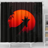 Amazing Giraffe Shadow Print Shower Curtains-Free Shipping