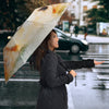 Labrador Retriever Dog Watercolor Art Print Umbrellas
