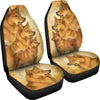 Finnish Spitz Dog Print Car Seat Covers- Free Shipping