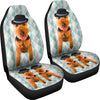 Cute Welsh Terrier Print Car Seat Covers-Free Shipping