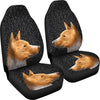 Cute Basenji Dog Print Car Seat Covers- Free Shipping