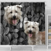 Glen Of Imaal Terrier Print Shower Curtains-Free Shipping