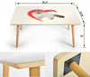 Birman Cat Print Rectangular Coffee Table