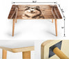 Alaskan Malamute Print Rectangular Coffee Table