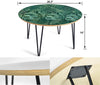 Cane Corso Print Circular Coffee Table