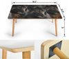 Belgian Tervuren Dog Print Rectangular Coffee Table