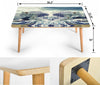 Amazing Bengal Cat Print Rectangular Coffee Table