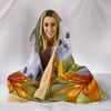 Cute Burmilla Cat Print Hooded Blanket