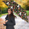 Beagle Dog Floral Print Umbrellas
