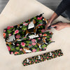 Beagle Dog Floral Print Umbrellas