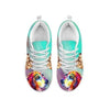 Painted Basset Hound Print Running Shoes For Women-Free Shipping-For 24 Hours Only-Paww-Printz-Merchandise