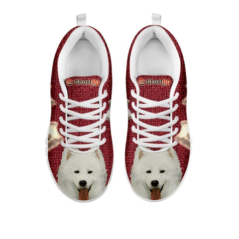 Amazing Samoyed Dog-Women's Running Shoes-Free Shipping-For 24 Hours Only-Paww-Printz-Merchandise
