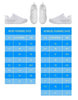 Shih Tzu Pattern Print Sneakers For Women- Express Shipping-Paww-Printz-Merchandise
